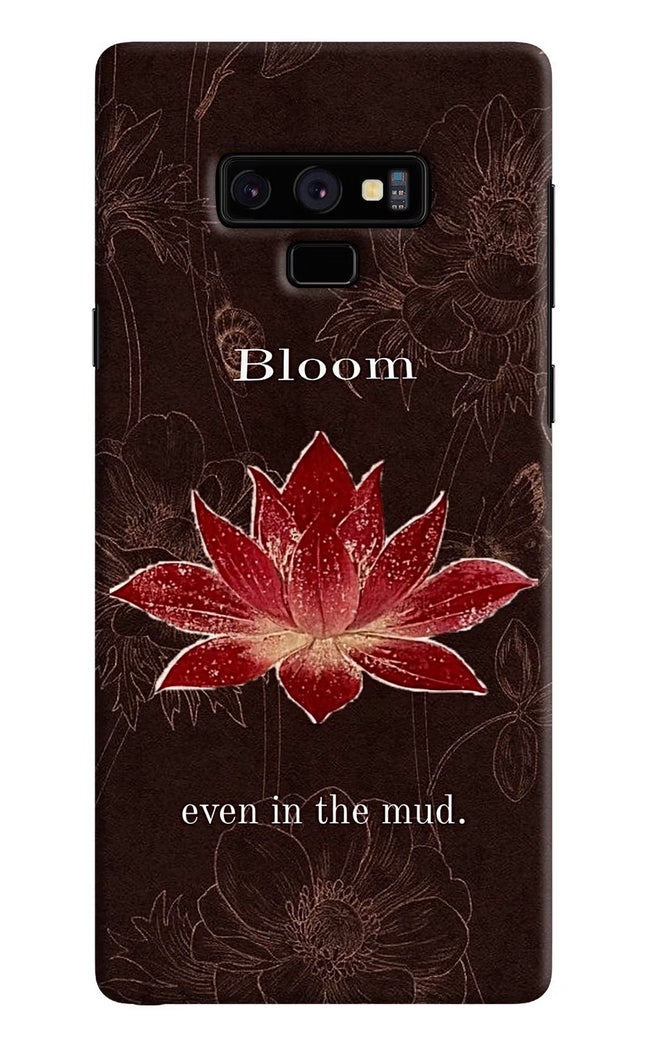 Bloom Samsung Note 9 Hard Case Back Cover by Casekaro