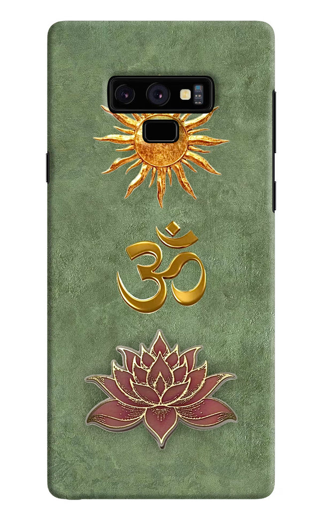Om & Lotus Samsung Note 9 Back Cover