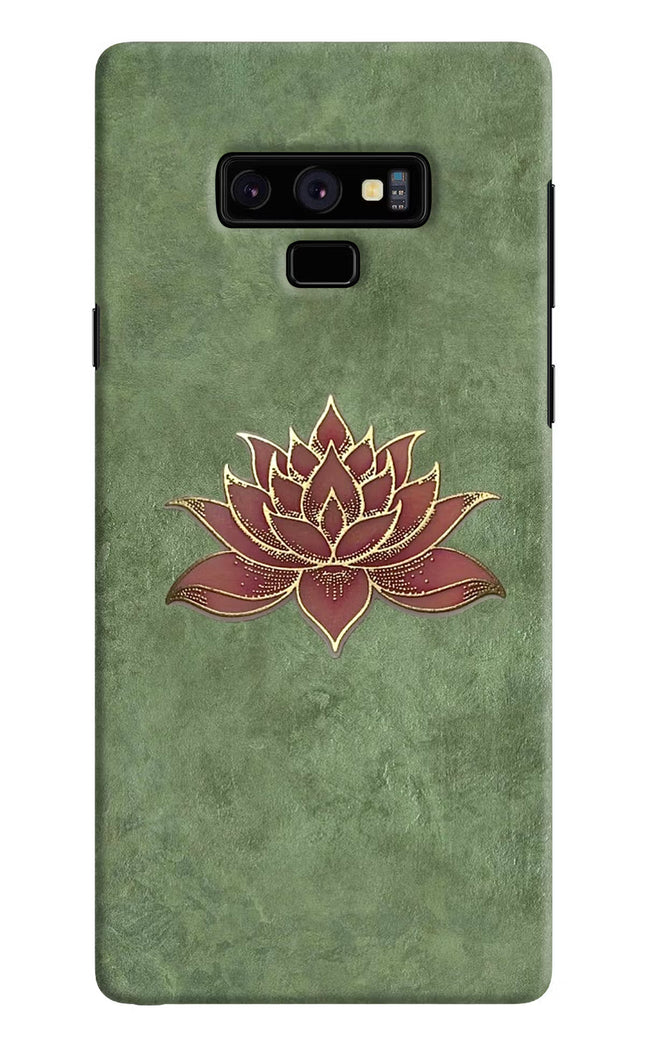 Lotus Grace Samsung Note 9 Hard Case Back Cover by Casekaro