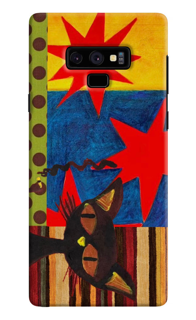 Pop Cat Samsung Note 9 Hard Case Back Cover by Casekaro