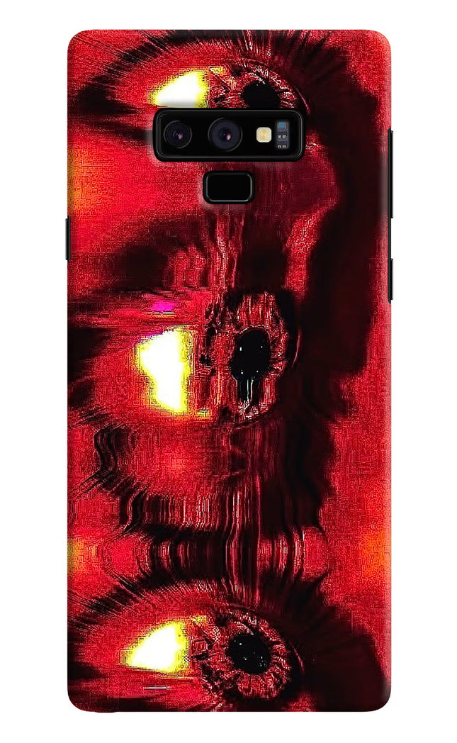Fire Eye Samsung Note 9 Hard Case Back Cover by Casekaro