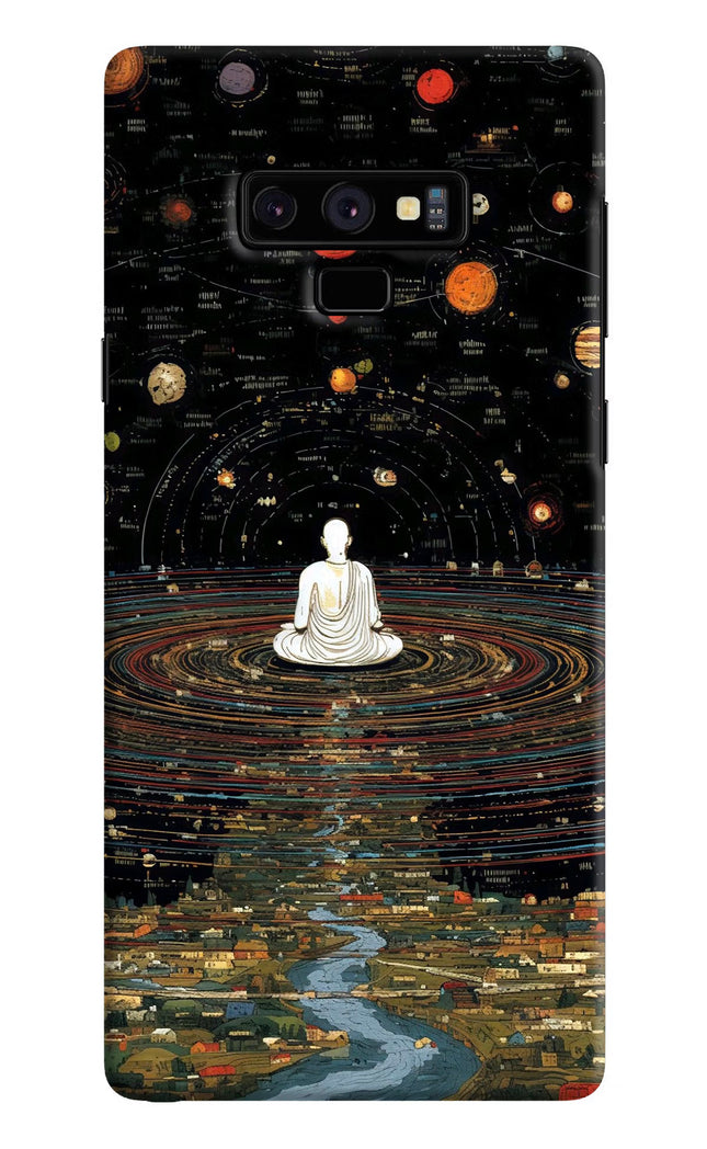 Space Monk Samsung Note 9 Hard Case Back Cover by Casekaro