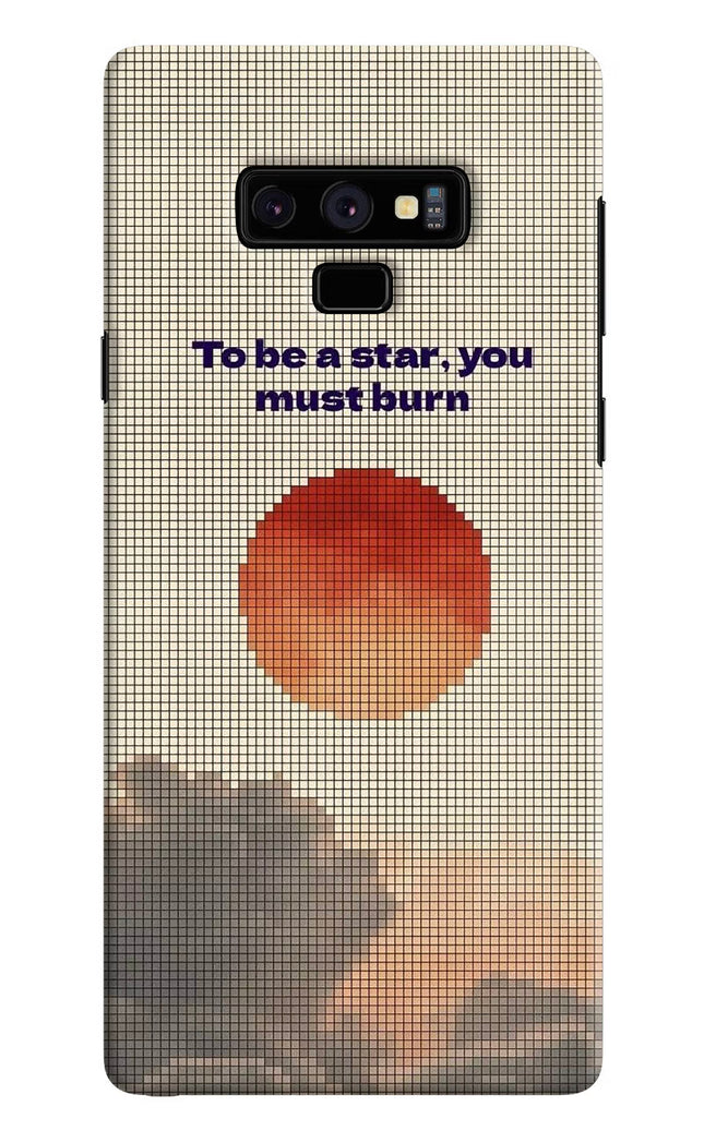 Pixel Sun Samsung Note 9 Hard Case Back Cover by Casekaro