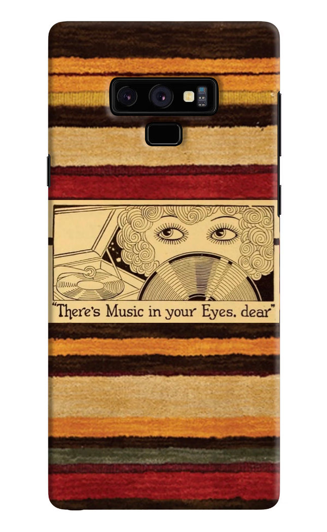 Vinyl Stripes Samsung Note 9 Hard Case Back Cover by Casekaro