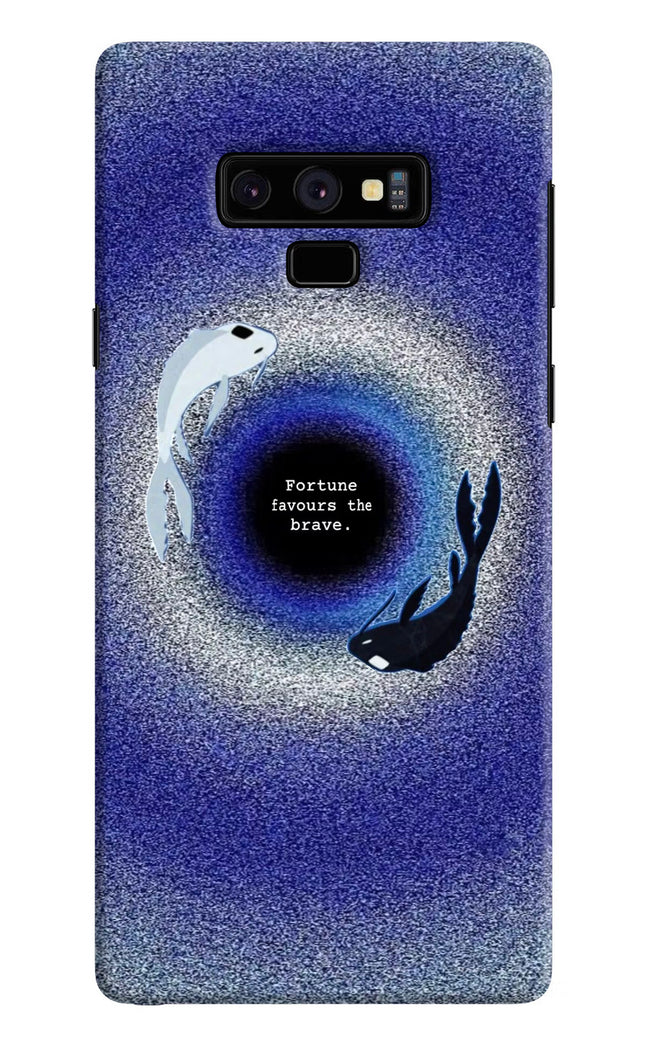 Dark Koi Samsung Note 9 Hard Case Back Cover by Casekaro
