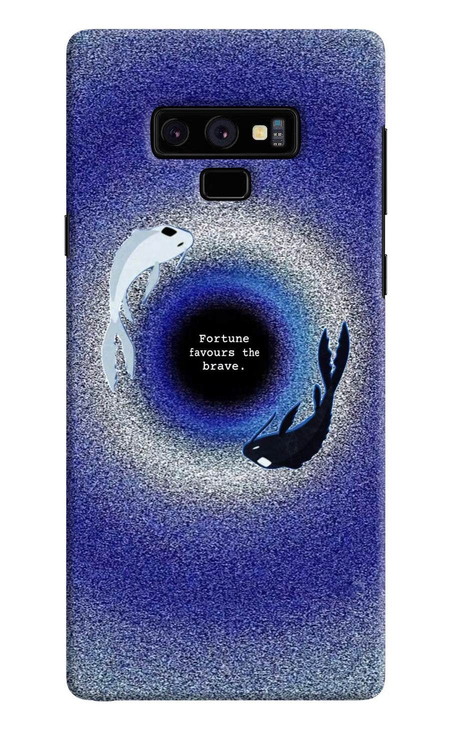 Dark Koi Samsung Note 9 Back Cover, Hard case