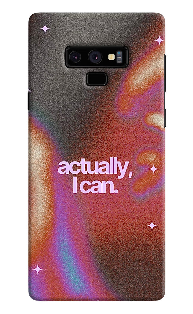 Pink Aura Samsung Note 9 Hard Case Back Cover by Casekaro