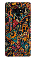 Folk Print Samsung Note 9 Back Cover