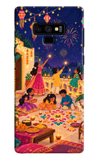 Diwali Night Samsung Note 9 Hard Case Back Cover by Casekaro