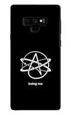 Atheist Symbol Samsung Note 9 Hard Case Back Cover by Casekaro