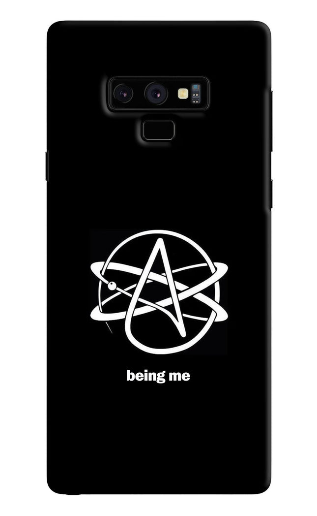 Atheist Symbol Samsung Note 9 Hard Case Back Cover by Casekaro