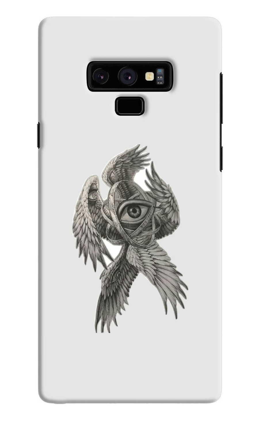Accurate Angel Samsung Note 9 Back Cover, Hard case