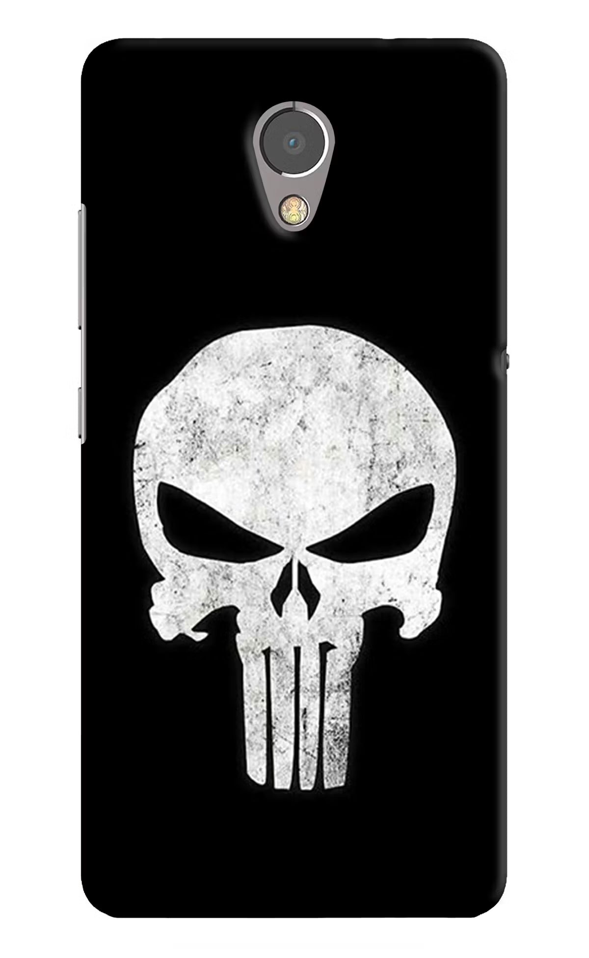 Punisher Skull Lenovo P2 Hard Case Back Cover by Casekaro