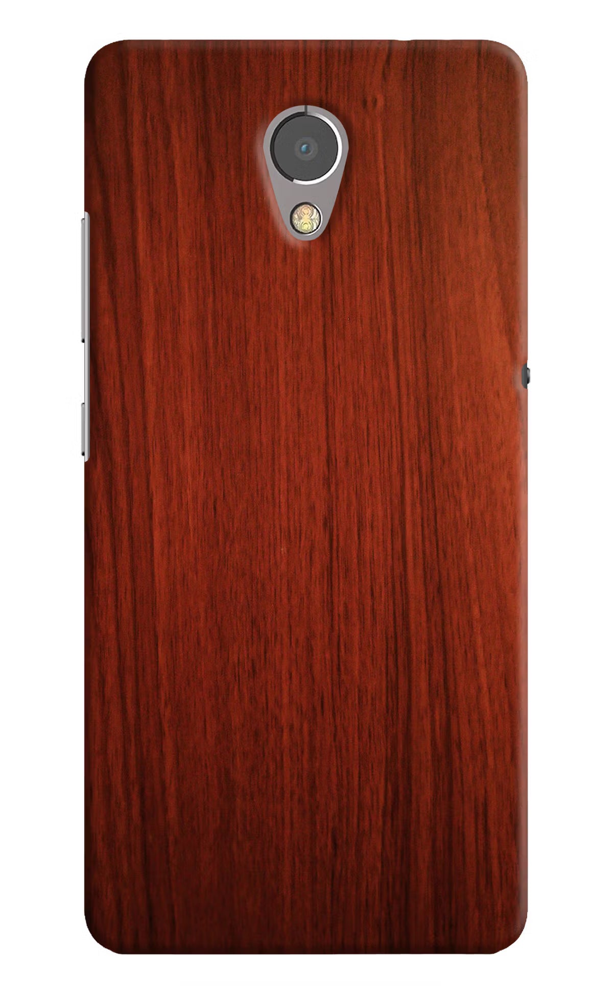 Wooden Plain Pattern Lenovo P2 Hard Case Back Cover by Casekaro