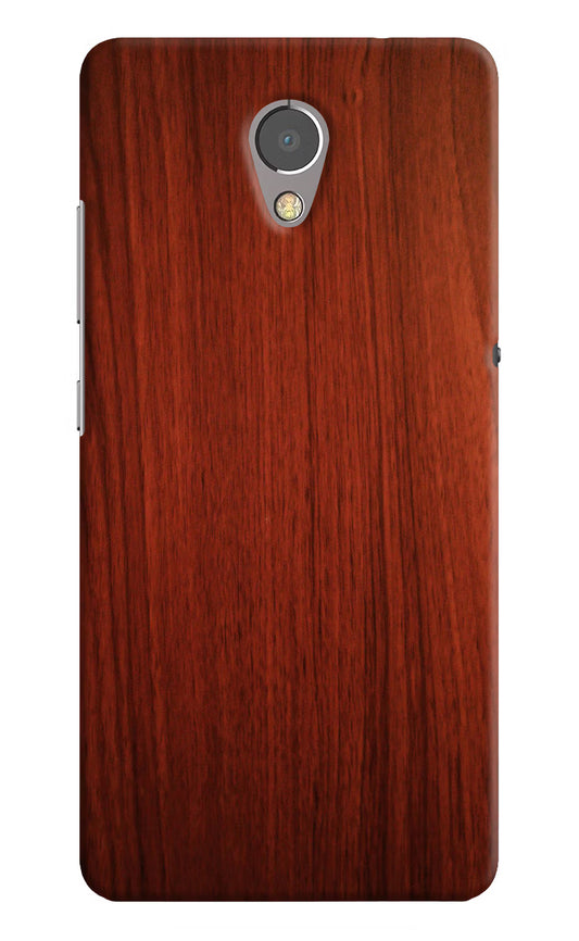Wooden Plain Pattern Lenovo P2 Hard Case Back Cover by Casekaro