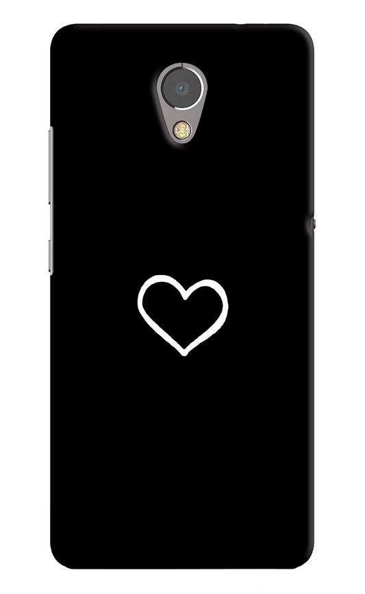 Heart Lenovo P2 Hard Case Back Cover by Casekaro