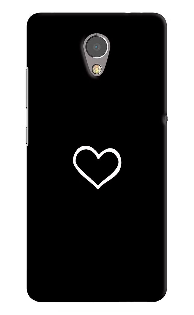 Heart Lenovo P2 Hard Case Back Cover by Casekaro