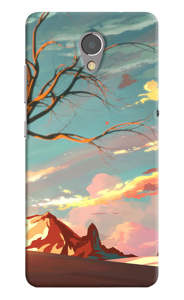 Scenery Lenovo P2 Hard Case Back Cover by Casekaro