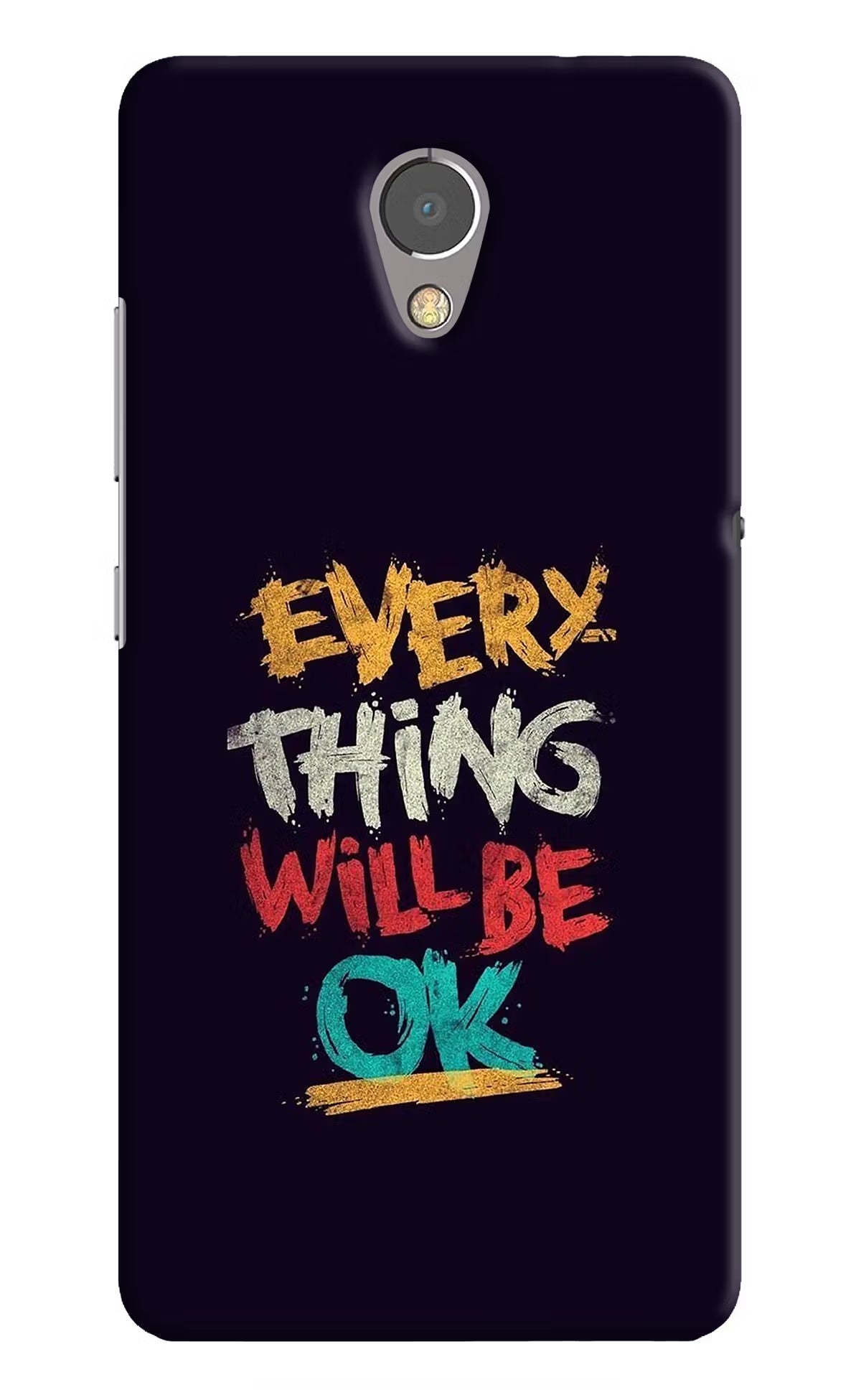 Everything Will Be Ok Lenovo P2 Hard Case Back Cover by Casekaro