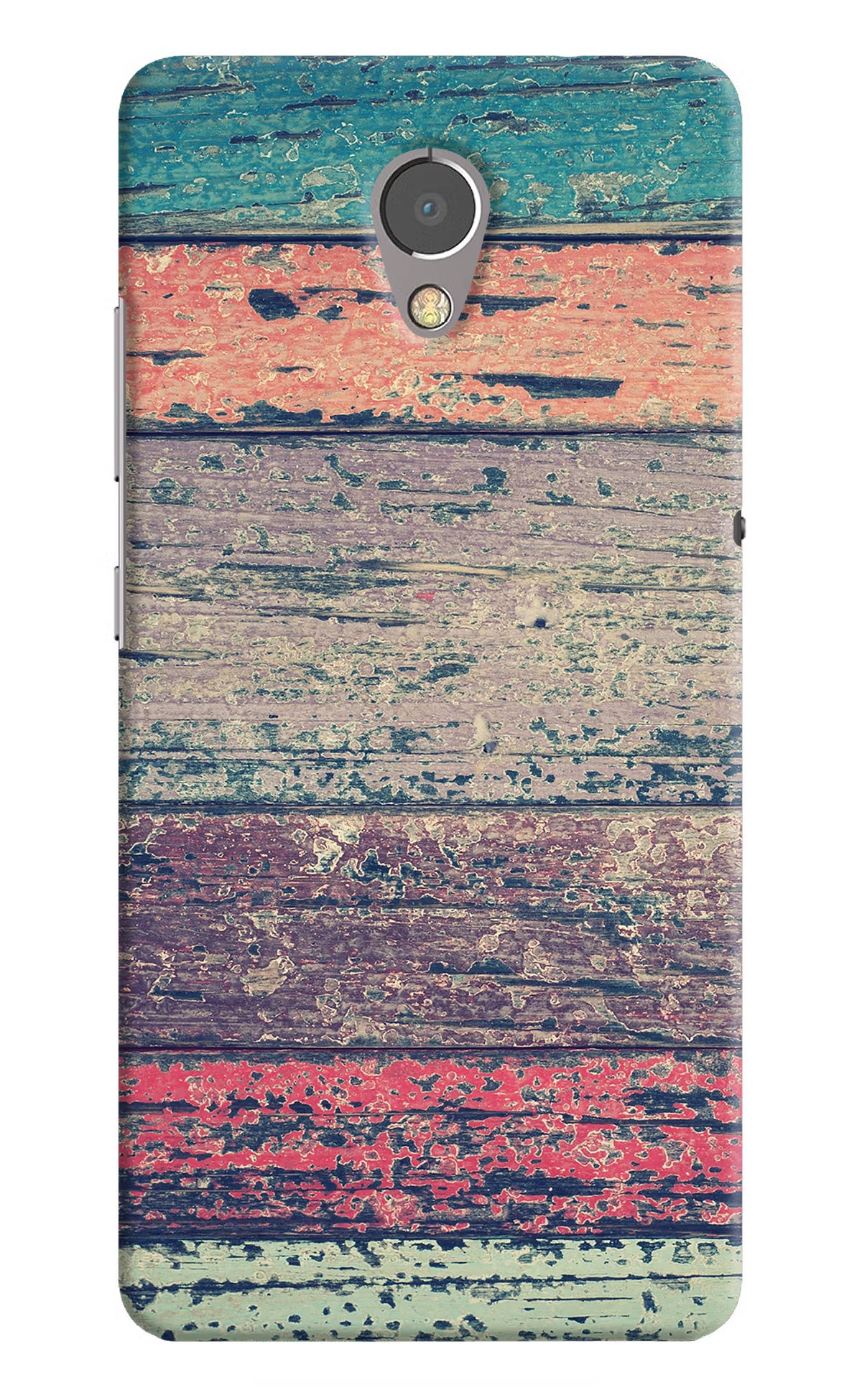 Colourful Wall Lenovo P2 Hard Case Back Cover by Casekaro