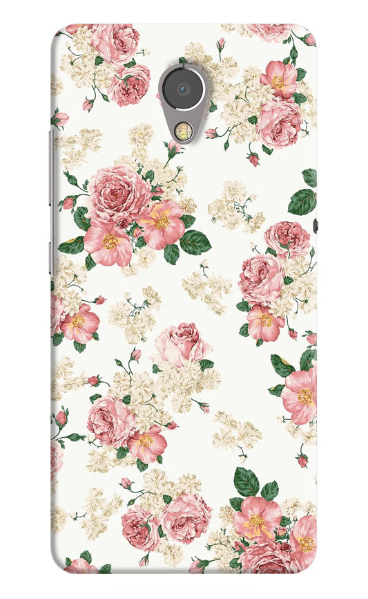 Flowers Lenovo P2 Hard Case Back Cover by Casekaro