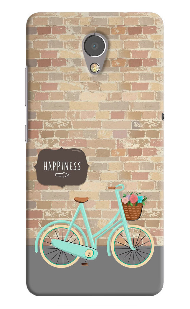 Happiness Artwork Lenovo P2 Hard Case Back Cover by Casekaro