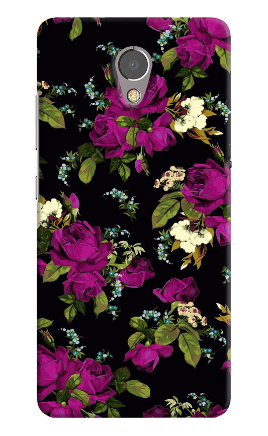Flowers Lenovo P2 Hard Case Back Cover by Casekaro