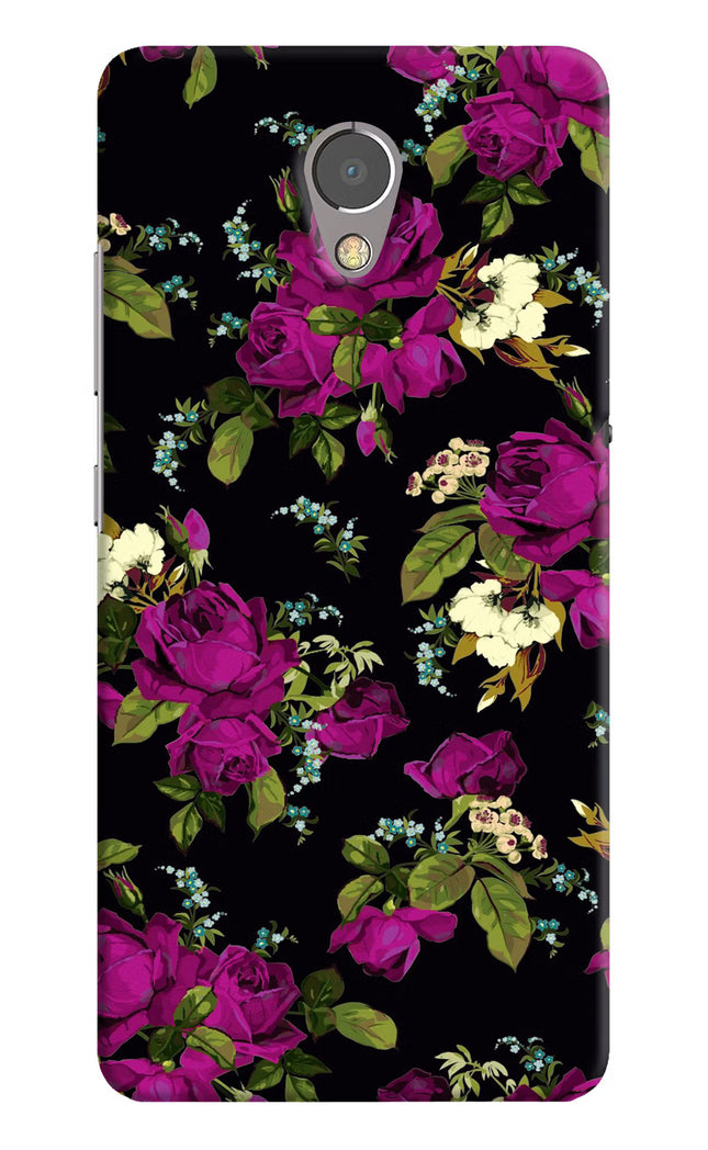 Flowers Lenovo P2 Hard Case Back Cover by Casekaro