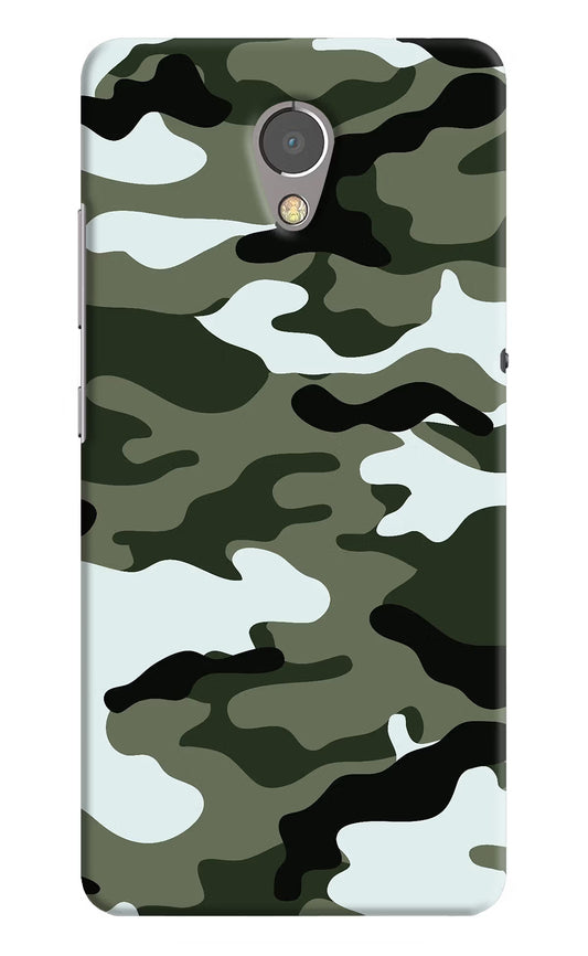 Camouflage Lenovo P2 Hard Case Back Cover by Casekaro