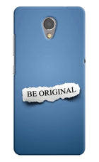 Be Original Lenovo P2 Hard Case Back Cover by Casekaro