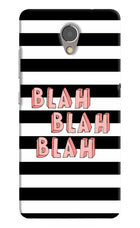 Blah Blah Blah Lenovo P2 Hard Case Back Cover by Casekaro