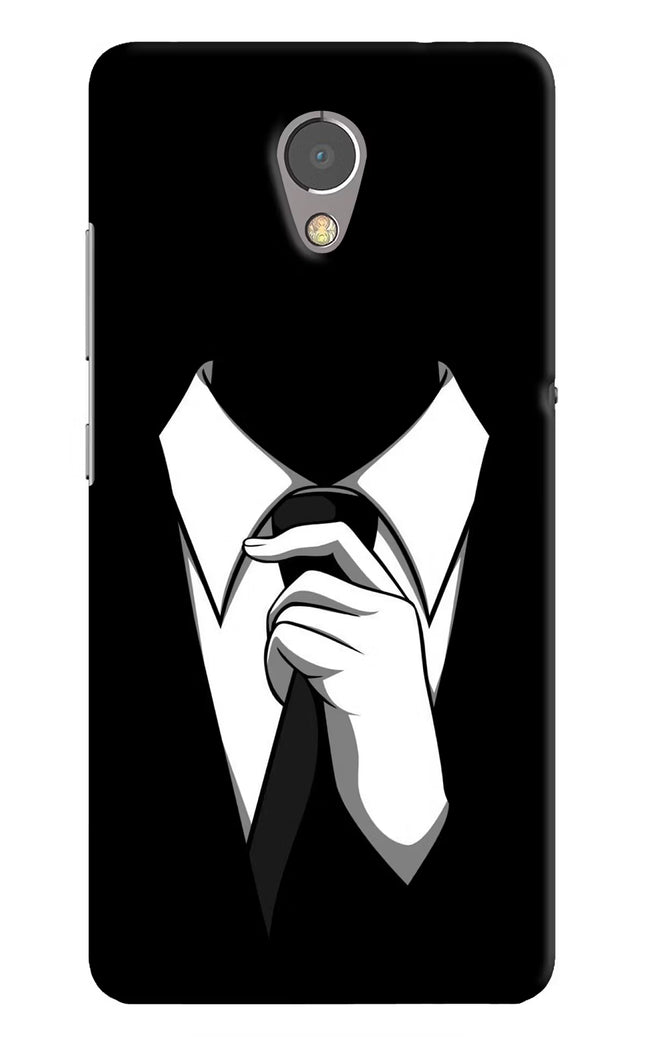 Black Tie Lenovo P2 Hard Case Back Cover by Casekaro