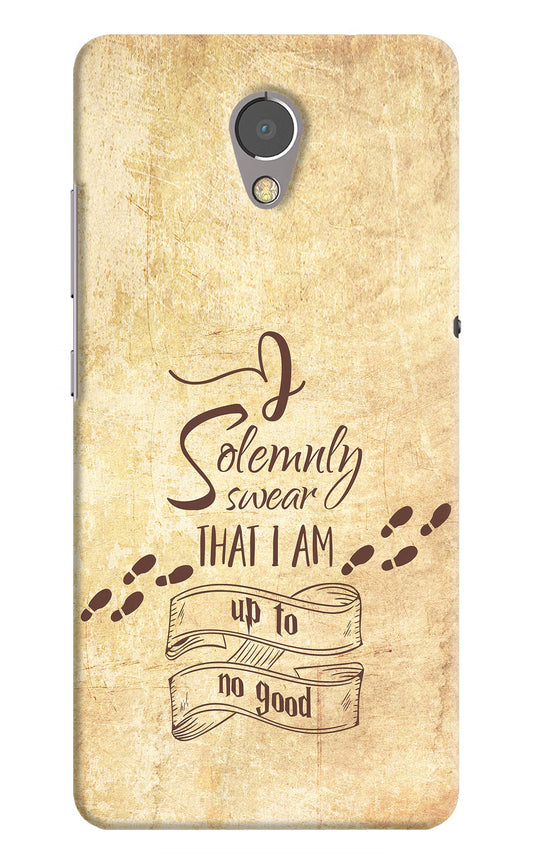 I Solemnly swear that i up to no good Lenovo P2 Hard Case Back Cover by Casekaro