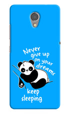 Keep Sleeping Lenovo P2 Hard Case Back Cover by Casekaro