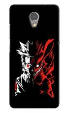 Naruto Two Face Lenovo P2 Hard Case Back Cover by Casekaro