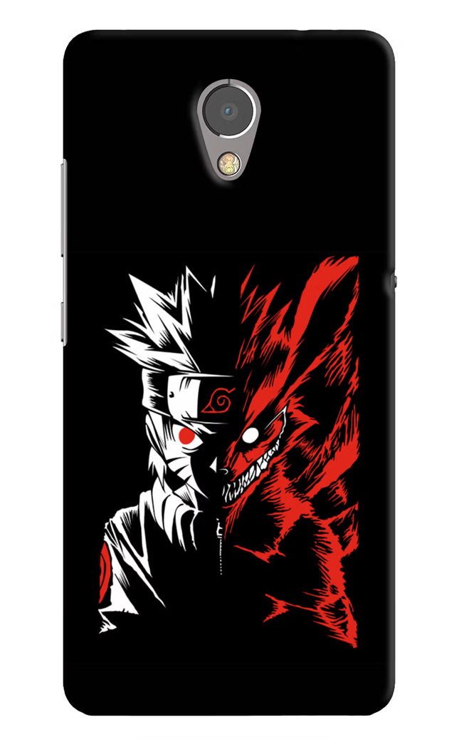 Naruto Two Face Lenovo P2 Hard Case Back Cover by Casekaro