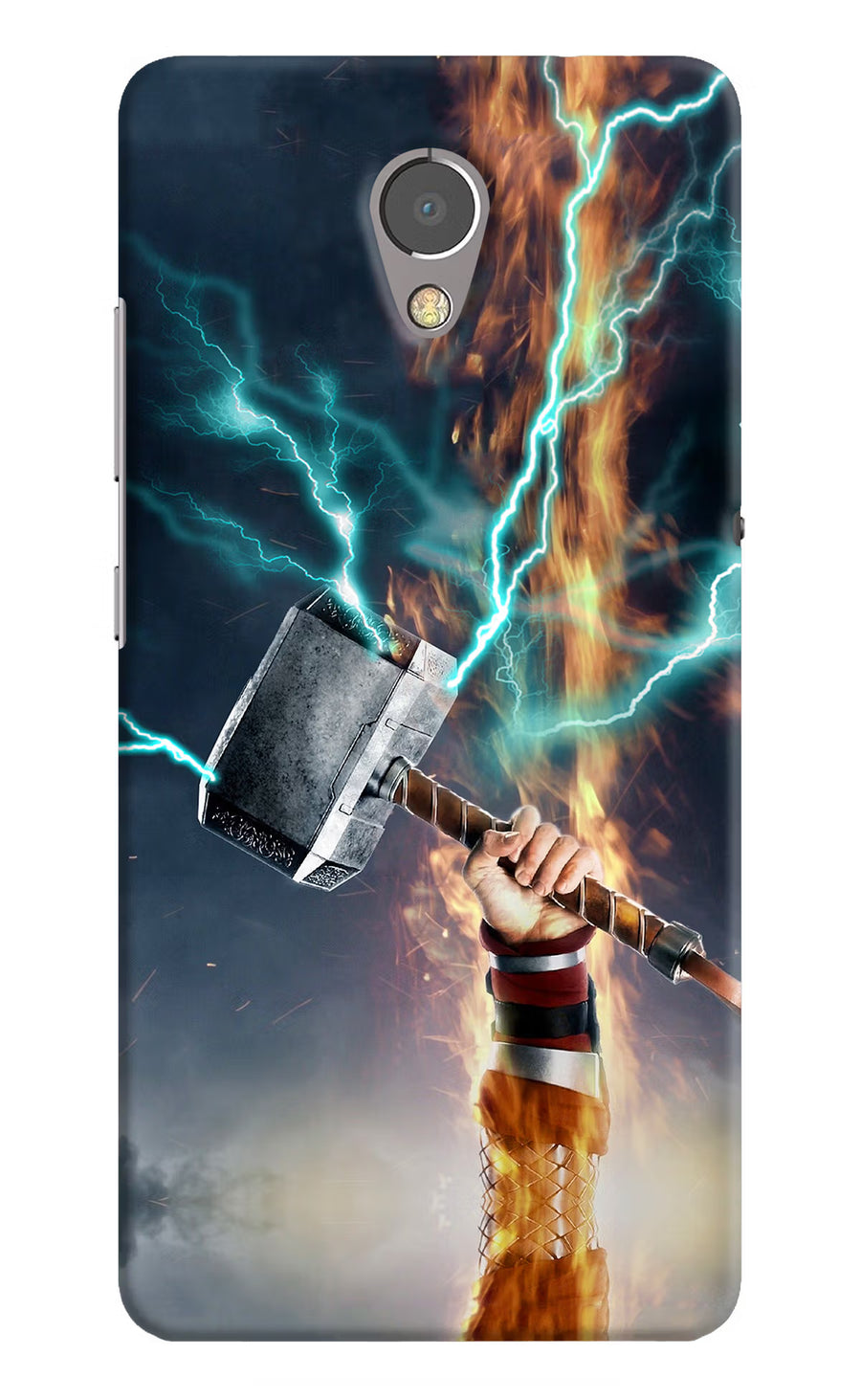 Thor Hammer Mjolnir Lenovo P2 Back Cover, Hard case