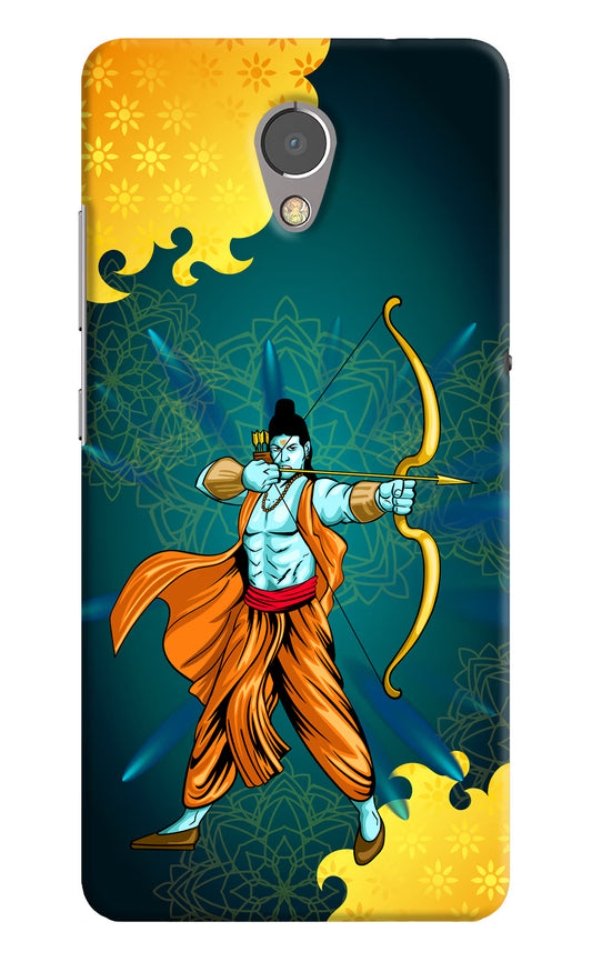 Lord Ram - 6 Lenovo P2 Hard Case Back Cover by Casekaro