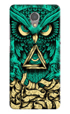 Green Owl Lenovo P2 Hard Case Back Cover by Casekaro