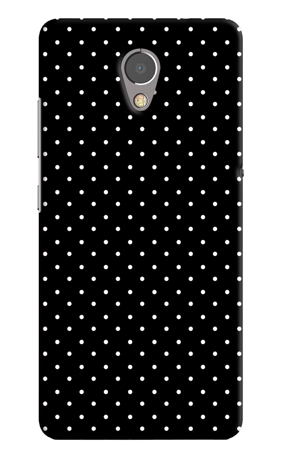 White Dots Lenovo P2 Hard Case Back Cover by Casekaro