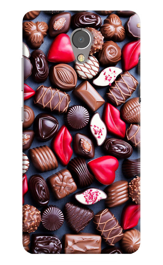 Chocolates Lenovo P2 Hard Case Back Cover by Casekaro