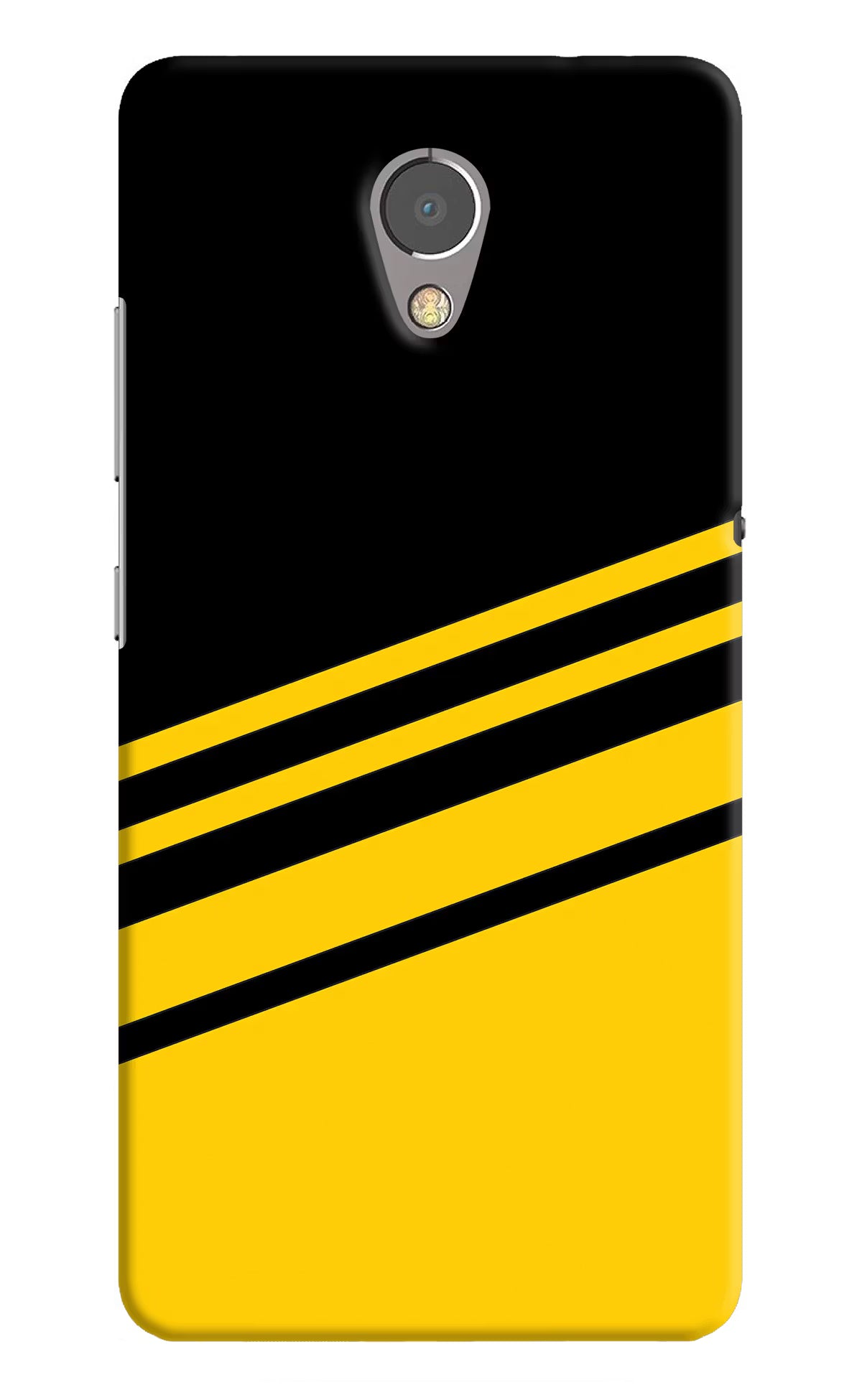 Yellow Shades Lenovo P2 Hard Case Back Cover by Casekaro