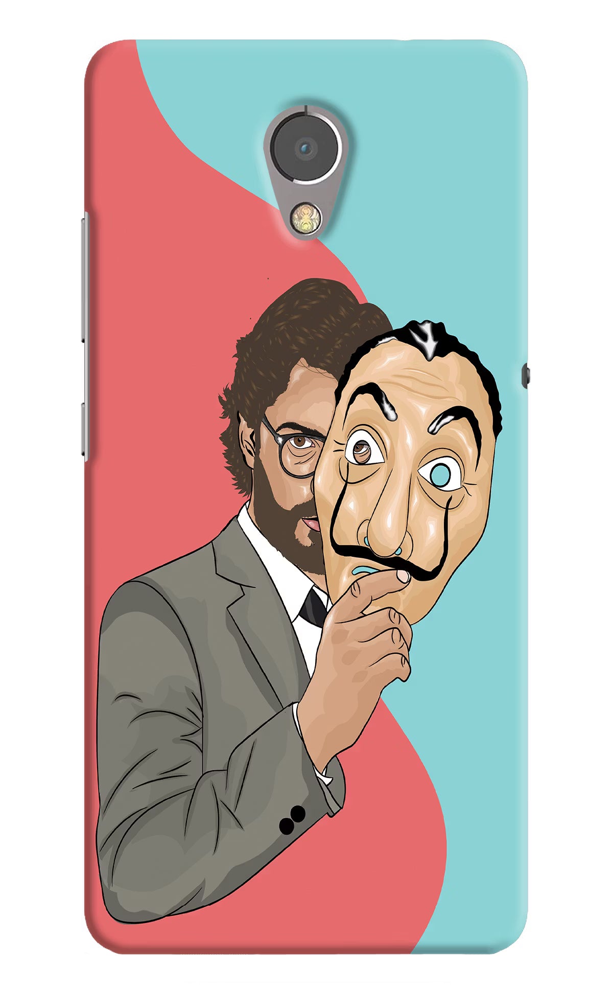 Professor Lenovo P2 Hard Case Back Cover by Casekaro