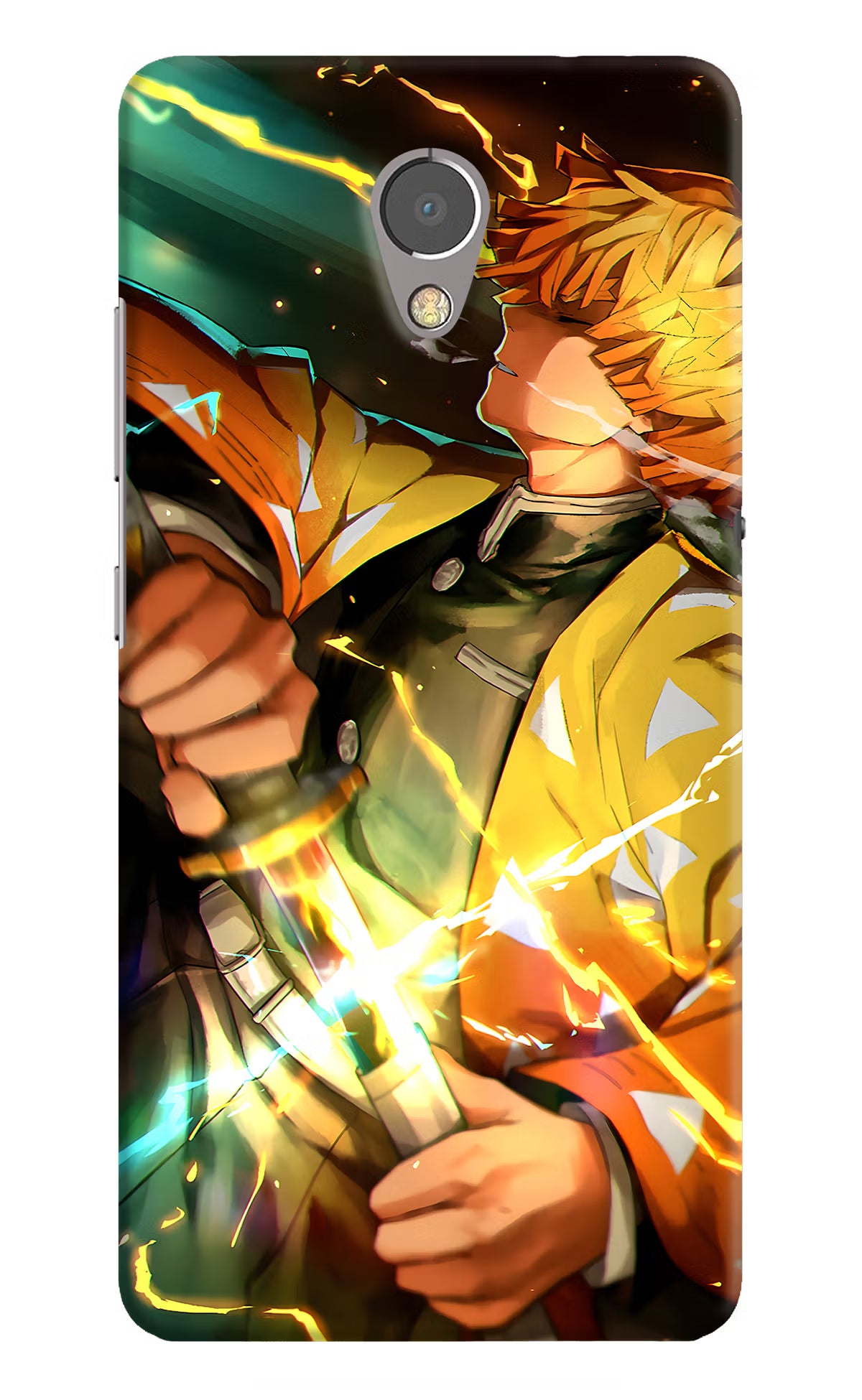 Demon Slayer Lenovo P2 Hard Case Back Cover by Casekaro