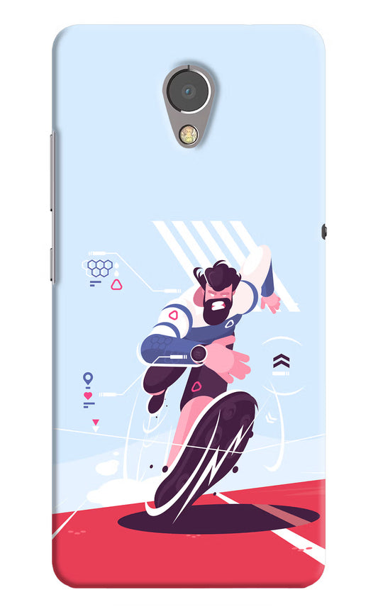 Run Pro Lenovo P2 Hard Case Back Cover by Casekaro