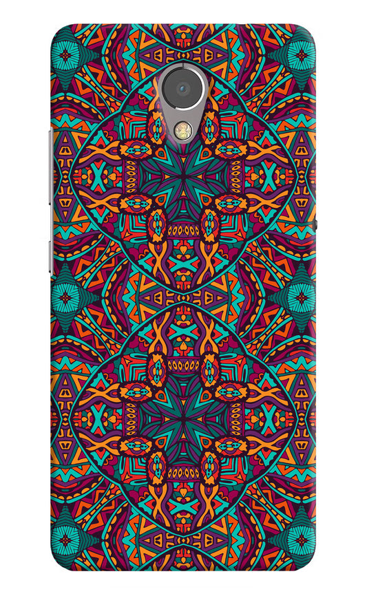 Colour Mandala Lenovo P2 Hard Case Back Cover by Casekaro