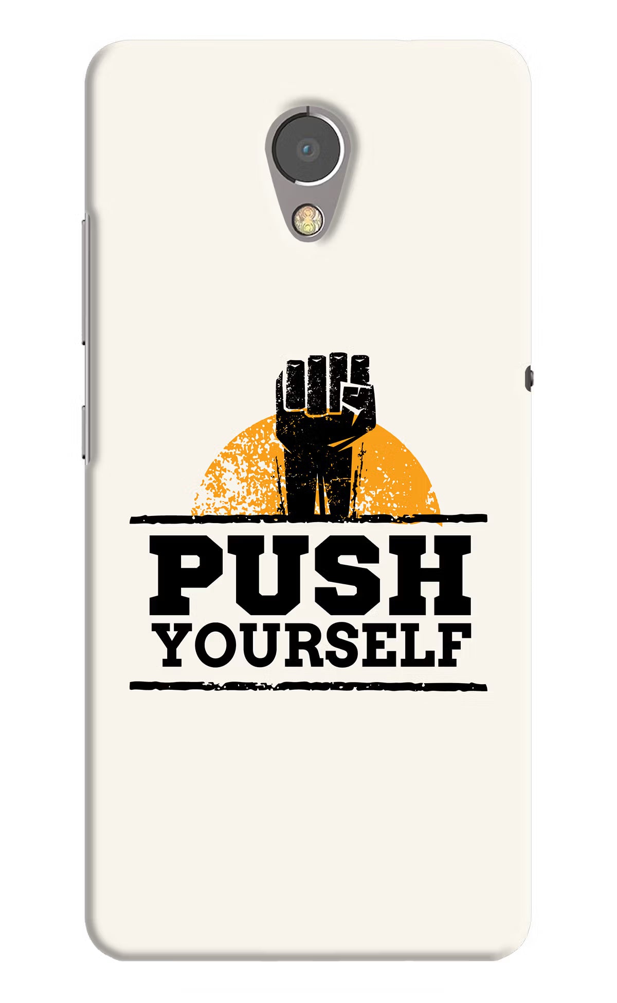 Push Yourself Lenovo P2 Hard Case Back Cover by Casekaro
