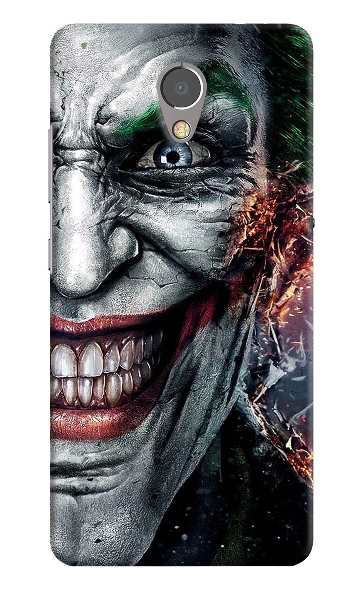 Joker Cam Lenovo P2 Hard Case Back Cover by Casekaro