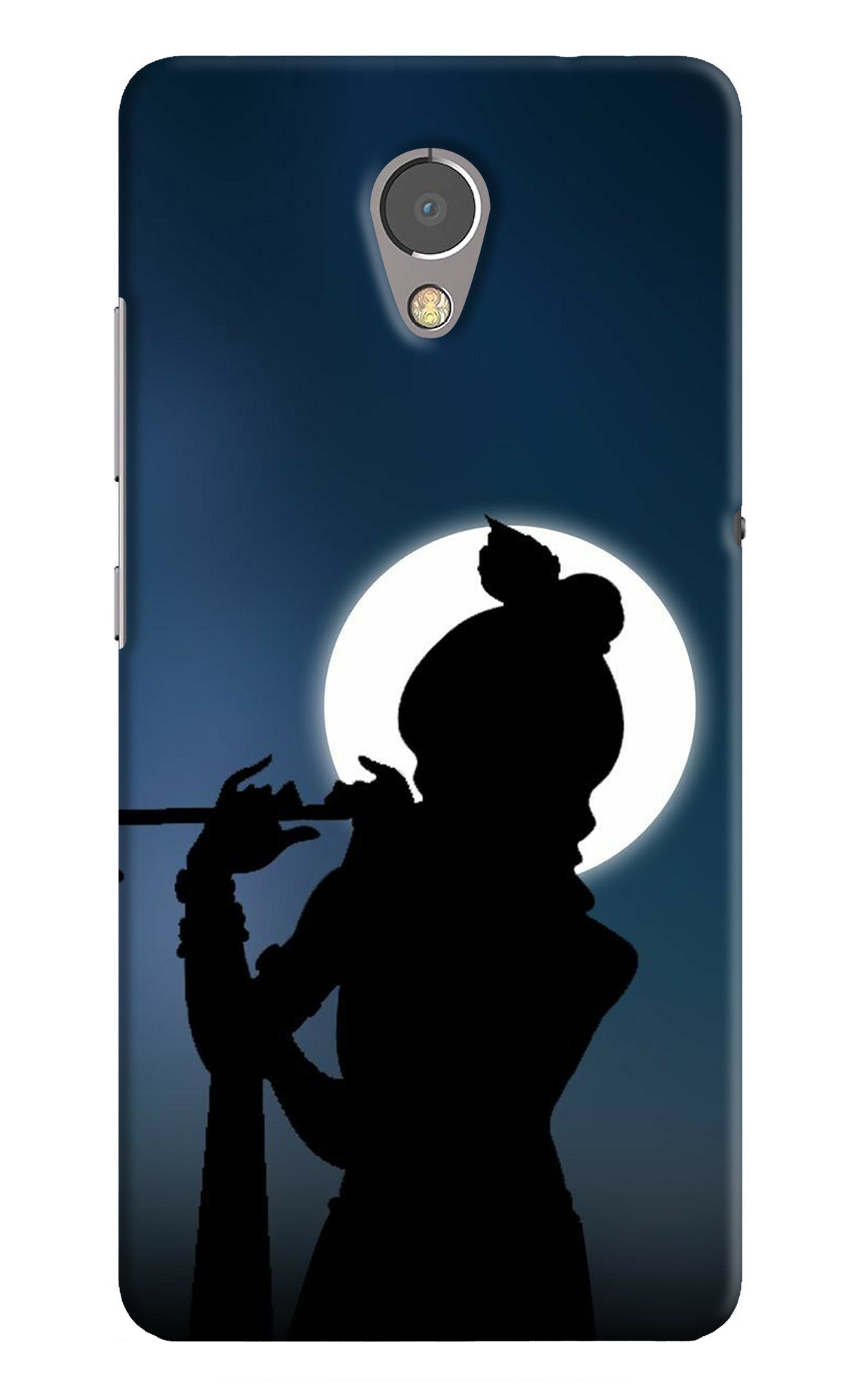 Shri Krishna Silhouette Lenovo P2 Back Cover