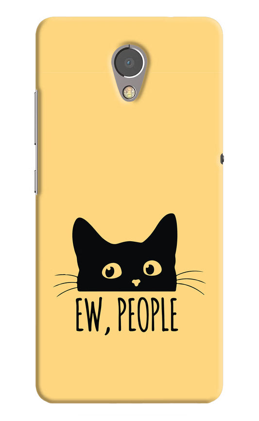 Ew People Catitude Lenovo P2 Hard Case Back Cover by Casekaro
